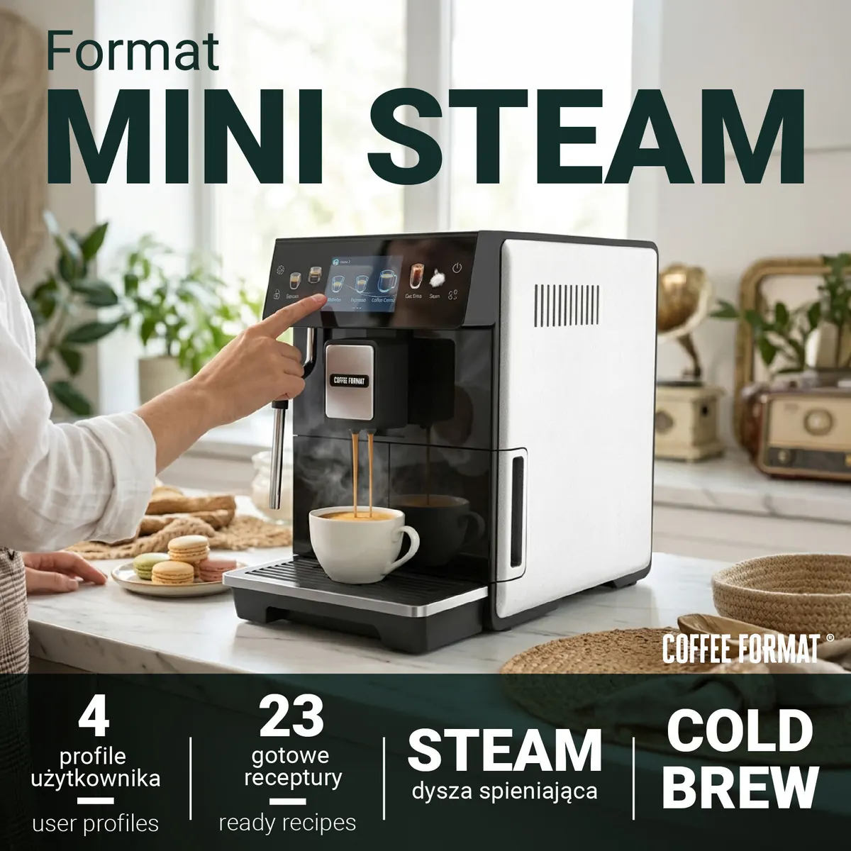 Coffee Format MINI STEAM – steam wand